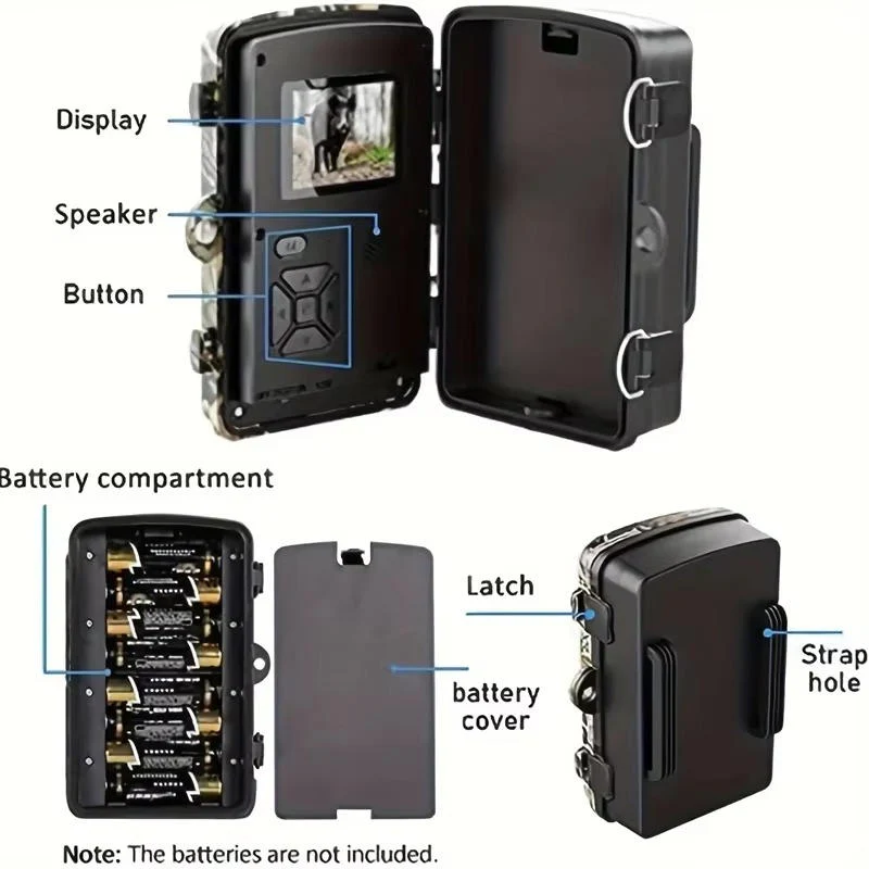 Motion Activated Night Vision Wildlife Camera Outdoor