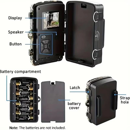 Motion Activated Night Vision Wildlife Camera Outdoor