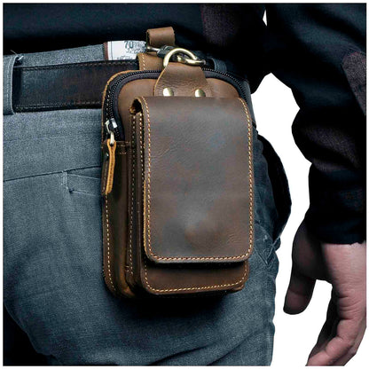 Leather Men’s Waist Pack