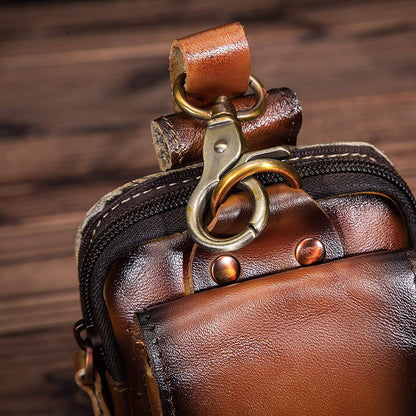 Leather Men’s Waist Pack