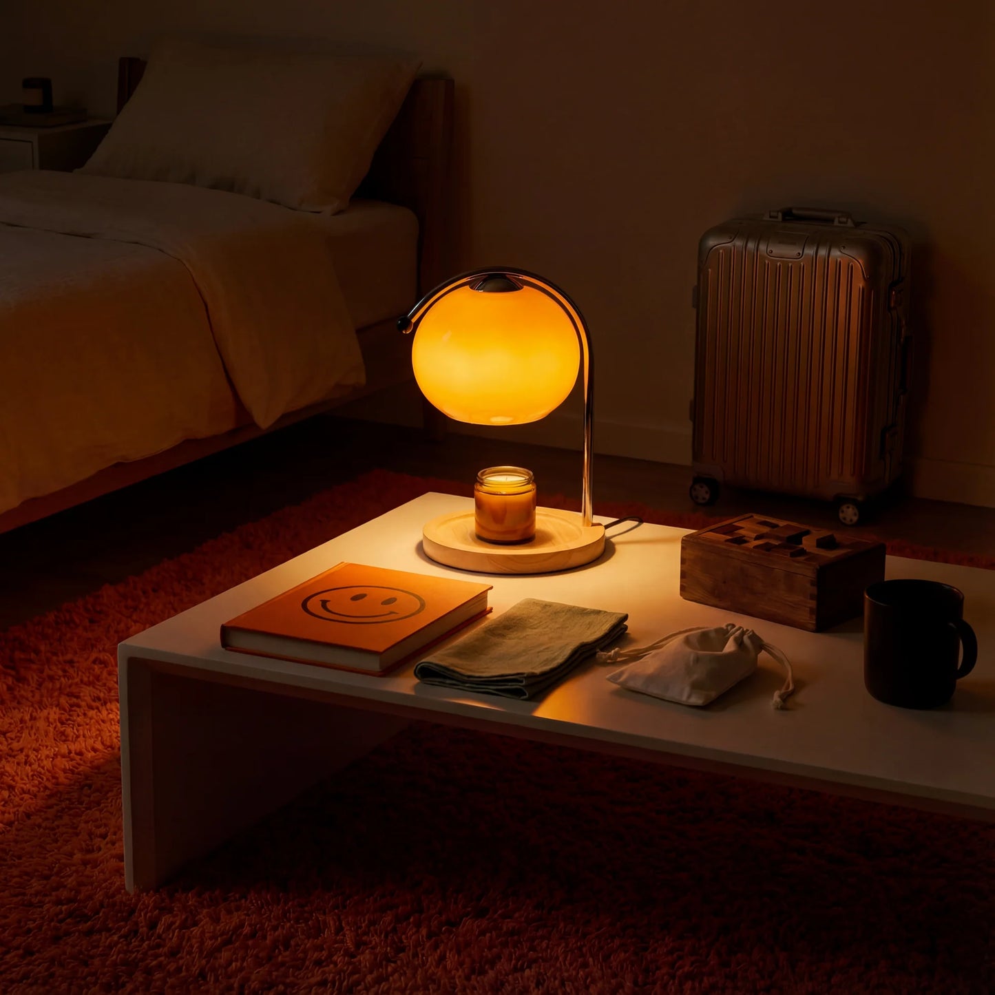 Retro Dome Candle Warmer Lamp