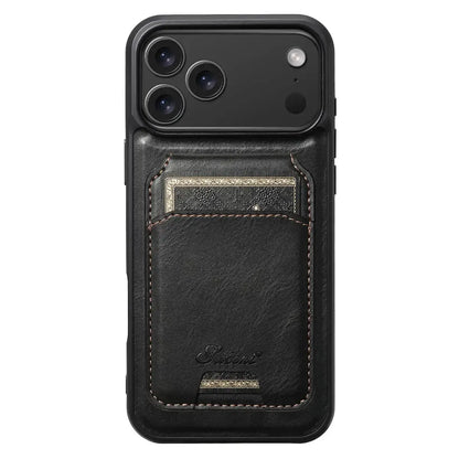 Vintage Leather Wallet Phone Case with Card Holder