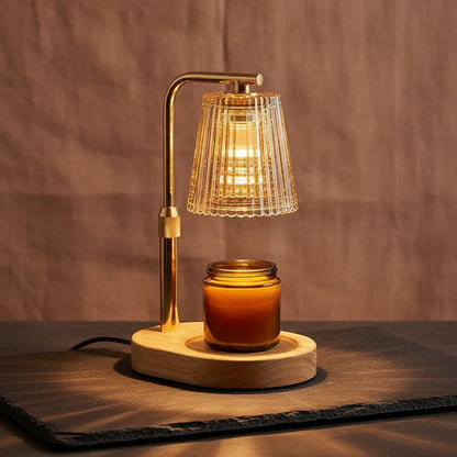 Glass Candle Warmer Lamp