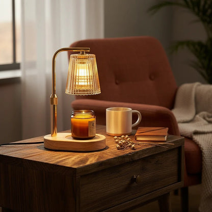 Glass Candle Warmer Lamp