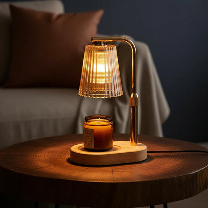 Glass Candle Warmer Lamp