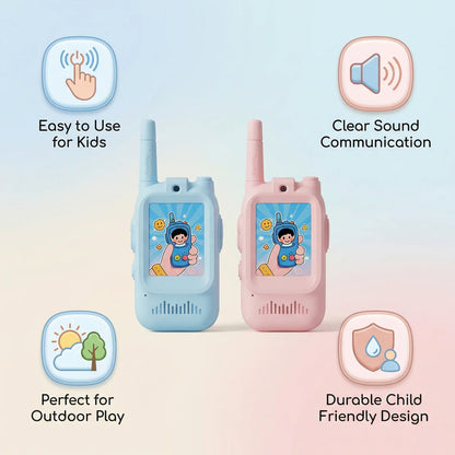 Kids Digital Walkie Talkie with Camera