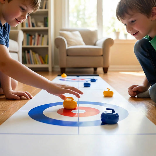 Portable Table Curling Game