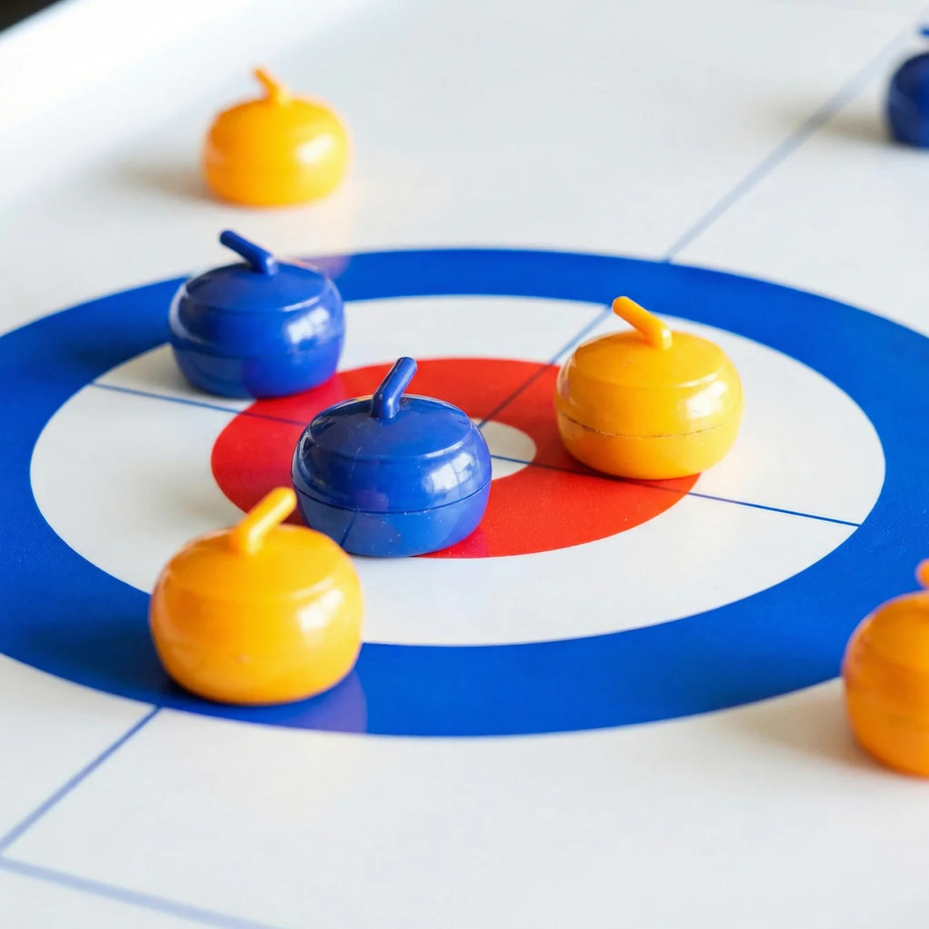 Portable Table Curling Game