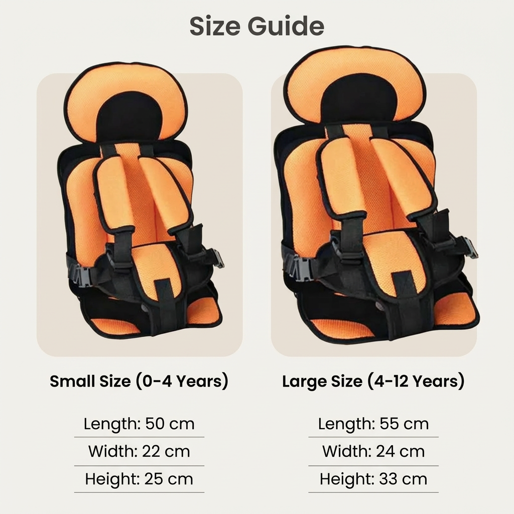 Portable Folding Baby Car Booster Seat
