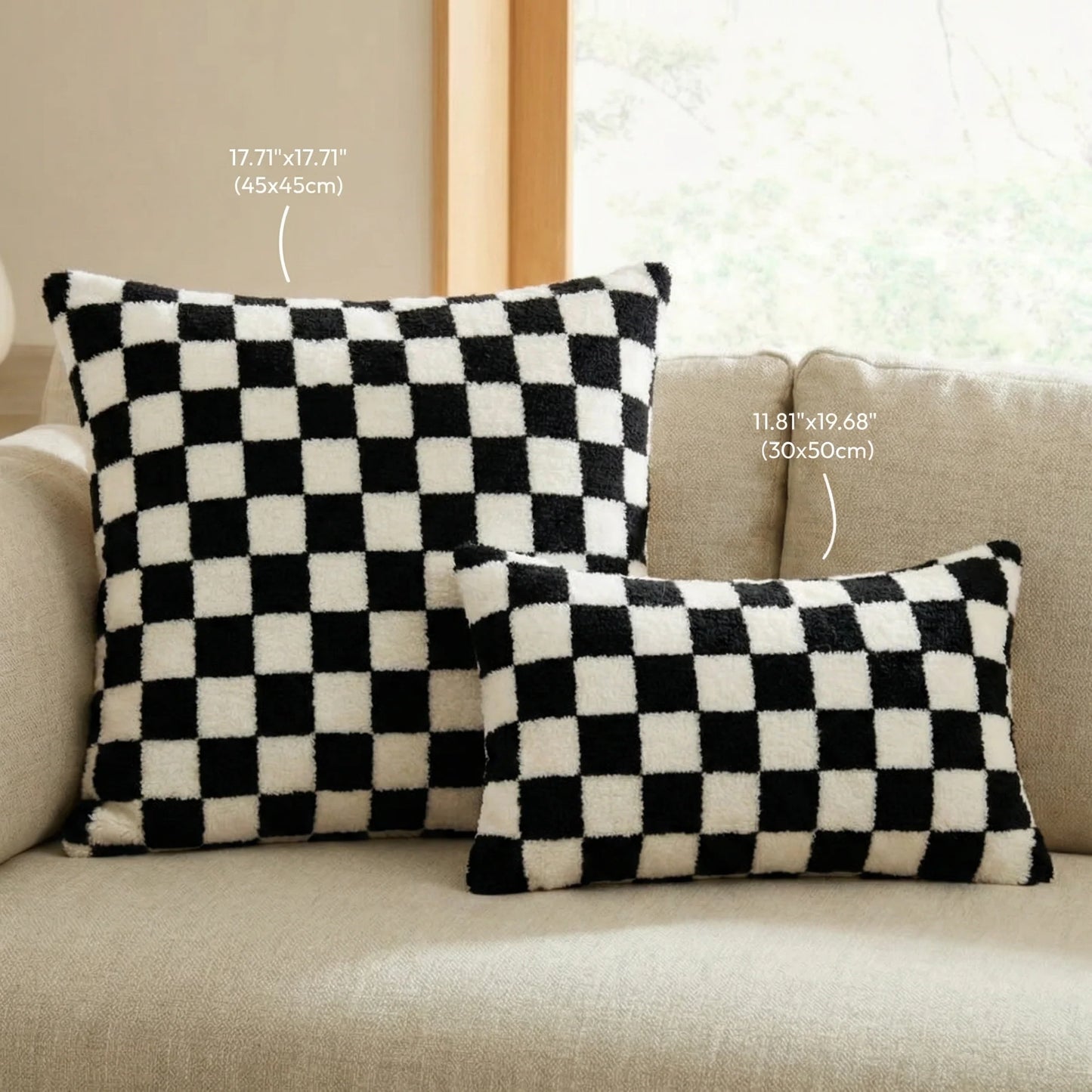 Decorative Soft Chess Pillow