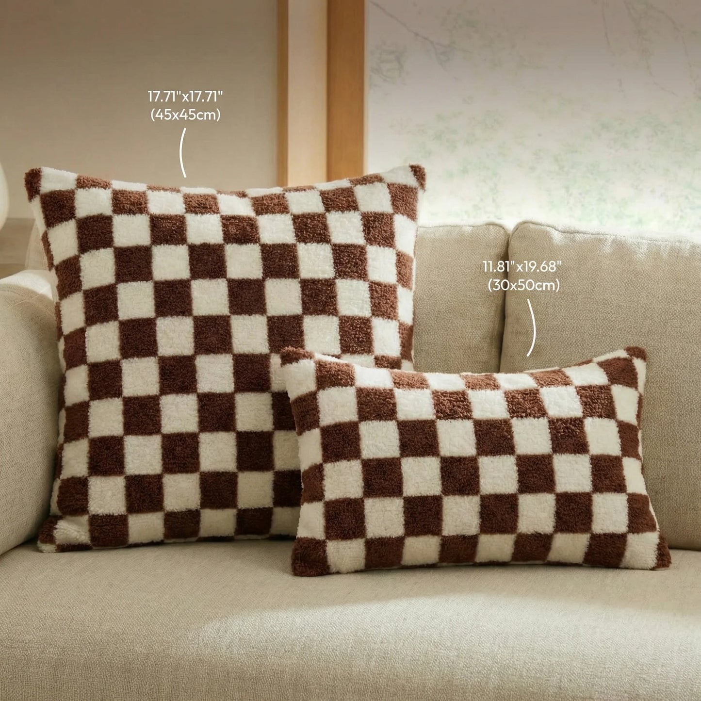 Decorative Soft Chess Pillow