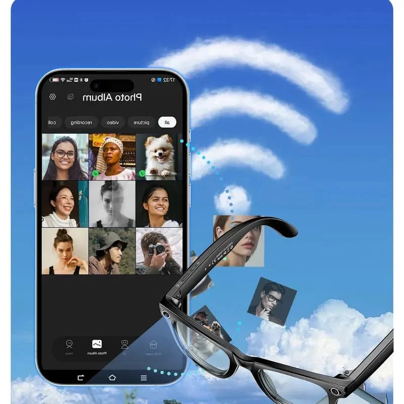 Smart Glasses with Hands-Free Control