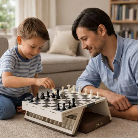 3D Printed Book Chess Board