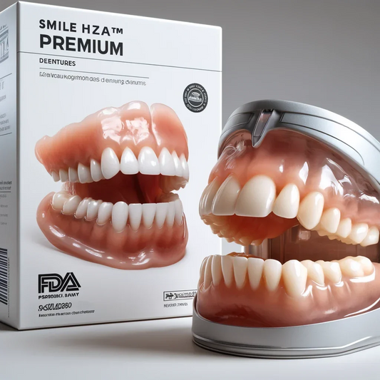 Boil-And-Bite Medical-Grade Denture Set (Upper & Lower)