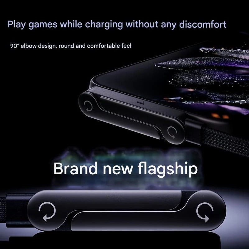 2-in-1 Invisible Holder Charger Cable