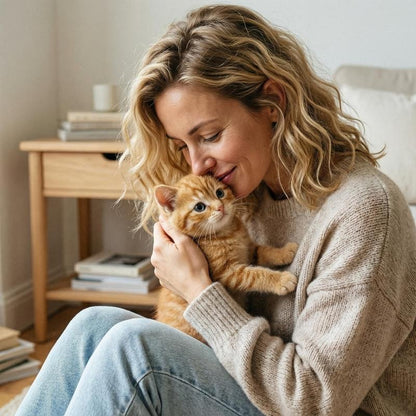 Interactive Robotic Plush Cat