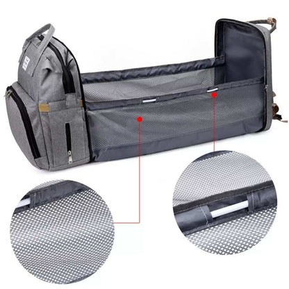 3-in-1 Diaper Bag Backpack with Changing Station