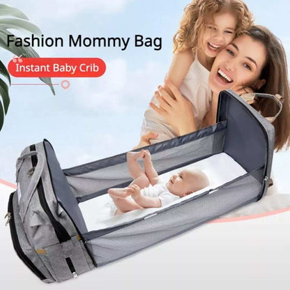 3-in-1 Diaper Bag Backpack with Changing Station