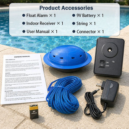 Pool Safety Alarm - Wireless Protection for Kids, Pets & All Pool Types