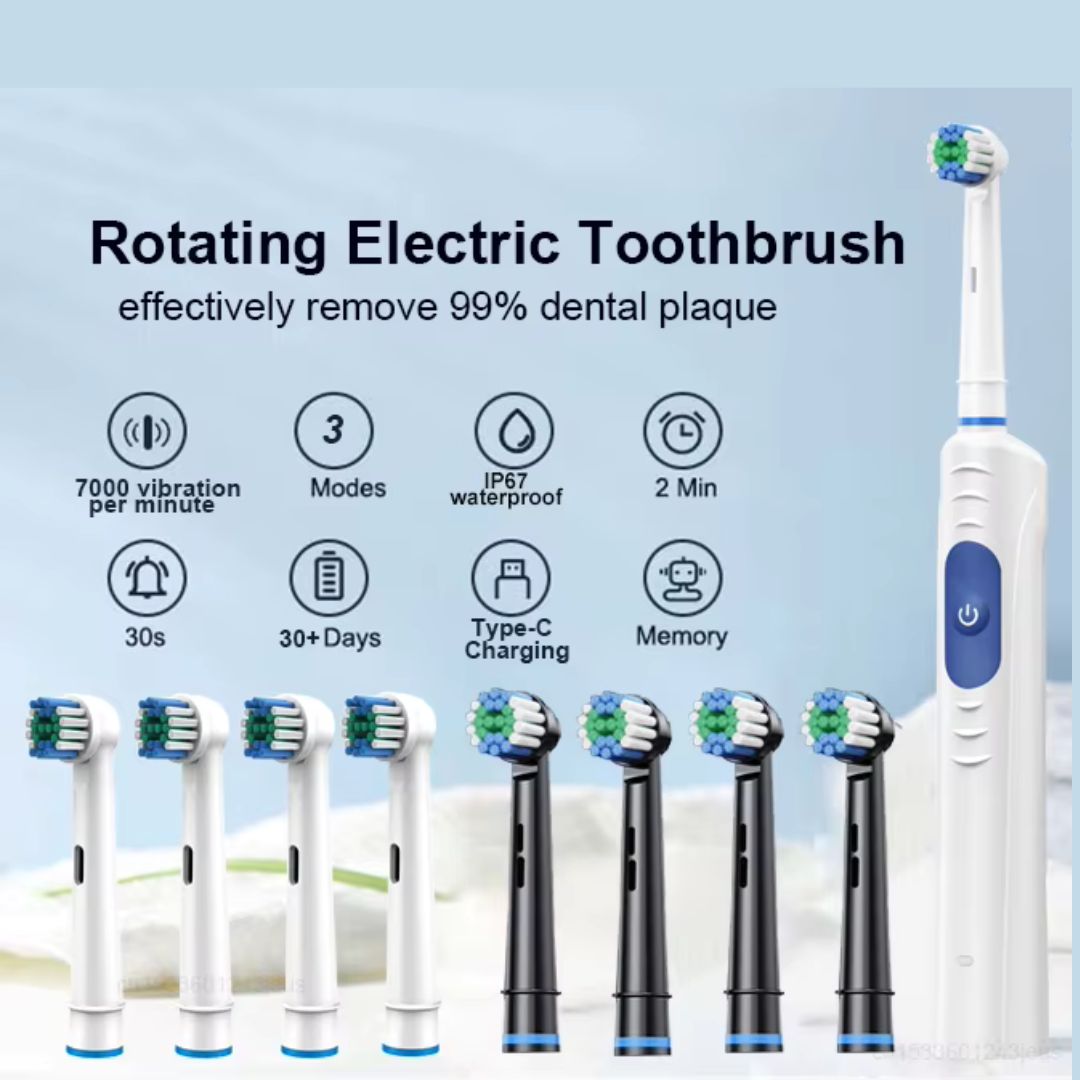 Rechargeable Deep Cleaning Electric Toothbrush
