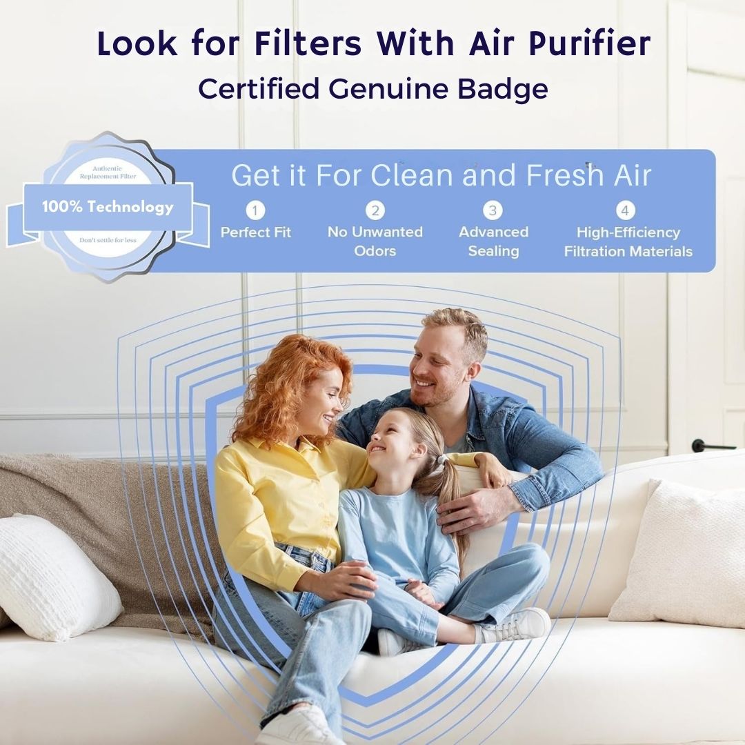 Air Purifier for Home Allergies Pets Hair in Bedroom