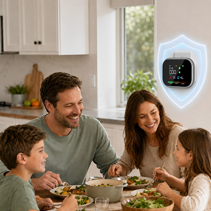 Digital Gas & Smoke Detector Alarm
