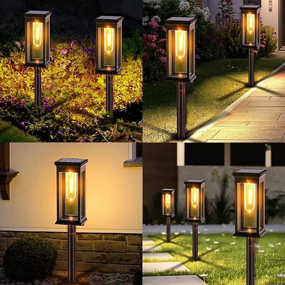 Waterproof Solar Garden Pathway Lights