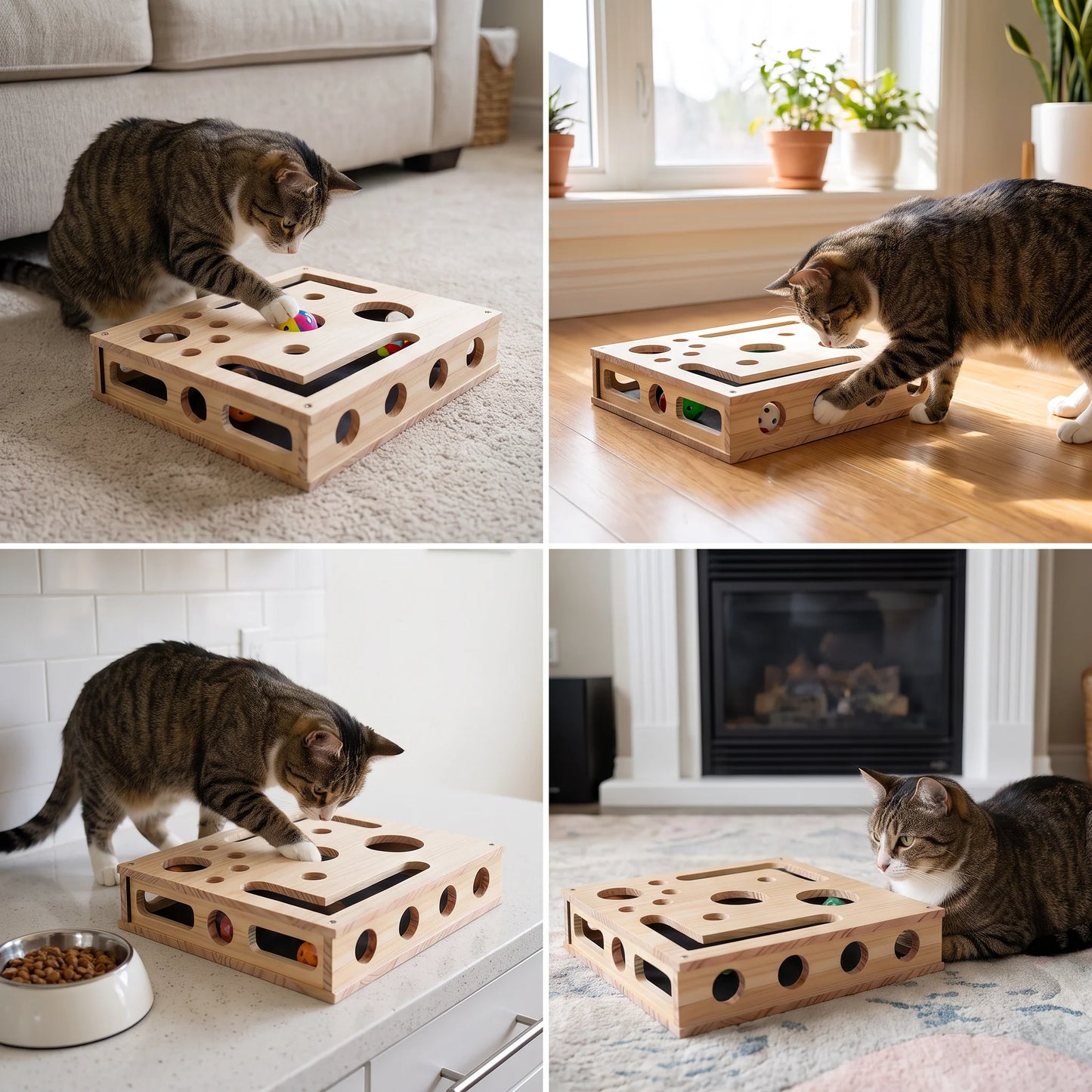 Cat Nail File Enrichment Box