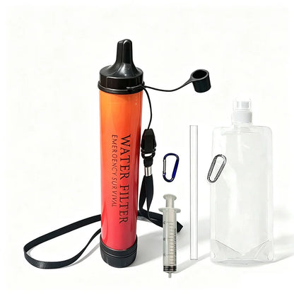 Portable Emergency Water Filter – Outdoor Survival Filter