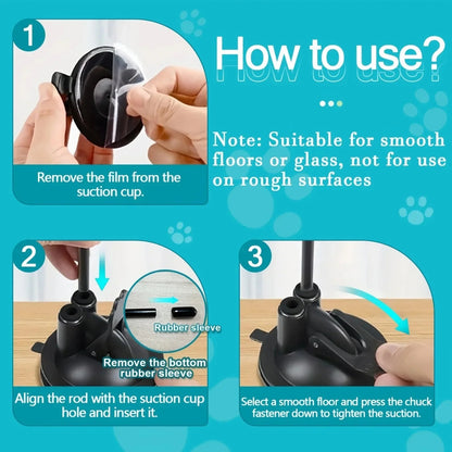 Interactive Cat Toy – Automatic & Manual Play Wand