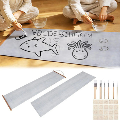 Kids Reusable Water Drawing Mat