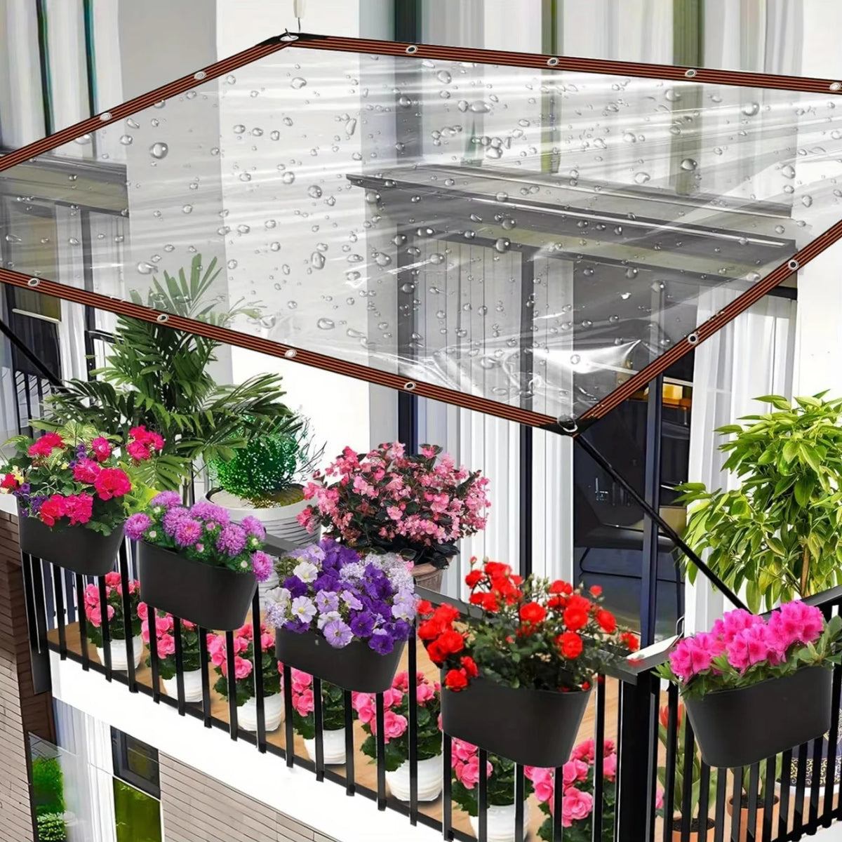 Transparent Balcony Weatherproof Protection Screen