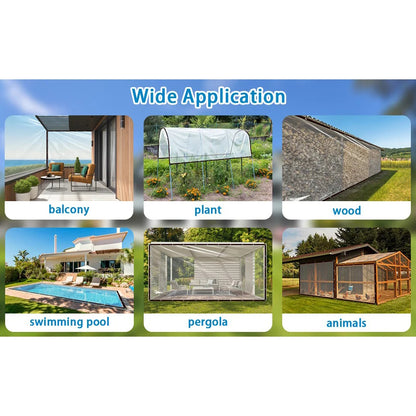 Transparent Balcony Weatherproof Protection Screen
