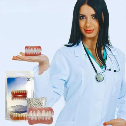 Silicone Dental Prosthetics for Comfortable, Natural Look